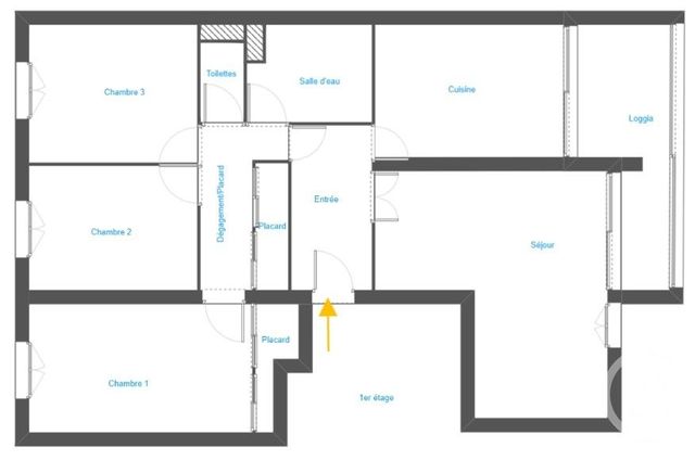 Appartement F4 à vendre - 4 pièces - 90.64 m2 - SETE - 34 - LANGUEDOC-ROUSSILLON - Century 21 Alizés - Puig Immobilier