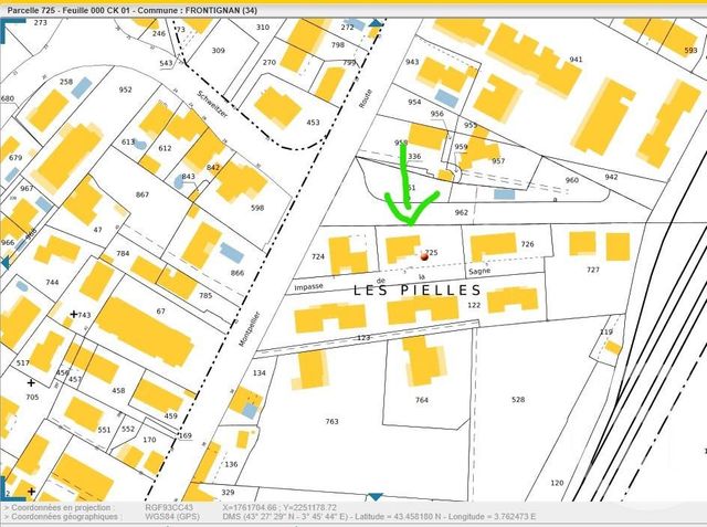 maison à vendre - 5 pièces - 120.0 m2 - FRONTIGNAN - 34 - LANGUEDOC-ROUSSILLON - Century 21 Alizés - Puig Immobilier