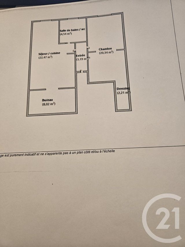 Appartement F3 à vendre - 2 pièces - 60.77 m2 - SETE - 34 - LANGUEDOC-ROUSSILLON - Century 21 Alizés - Puig Immobilier