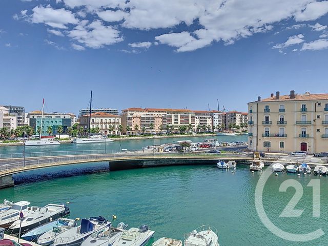 Appartement F3 à louer - 3 pièces - 70.78 m2 - SETE - 34 - LANGUEDOC-ROUSSILLON - Century 21 Alizés - Puig Immobilier
