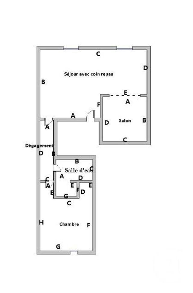 Appartement F2 bis à louer - 2 pièces - 60.15 m2 - SETE - 34 - LANGUEDOC-ROUSSILLON - Century 21 Alizés - Puig Immobilier