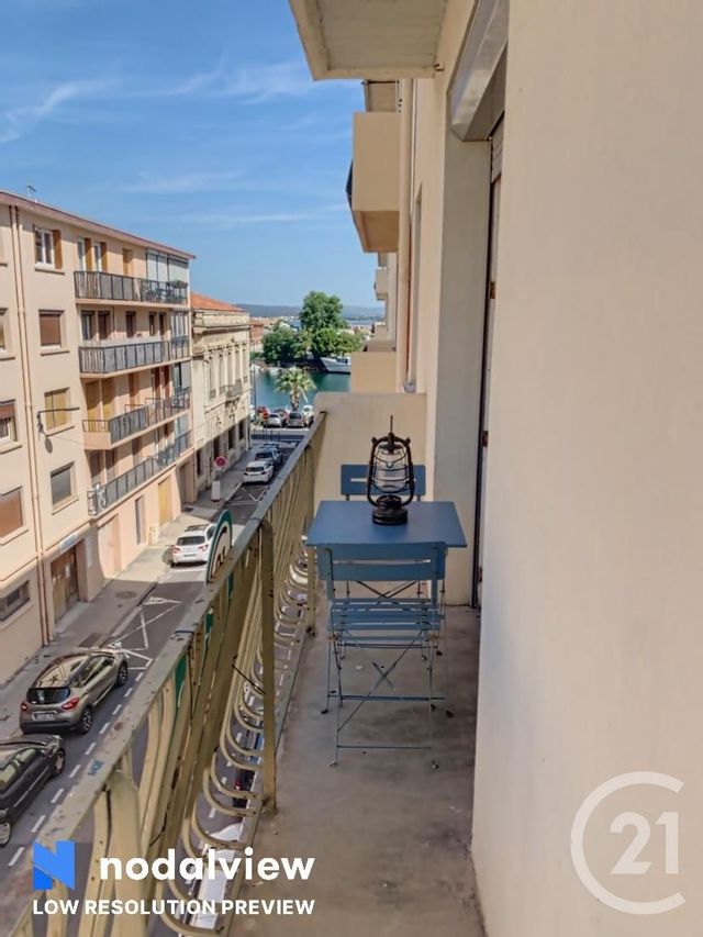 Appartement F3 à louer - 3 pièces - 51.08 m2 - SETE - 34 - LANGUEDOC-ROUSSILLON - Century 21 Alizés - Puig Immobilier