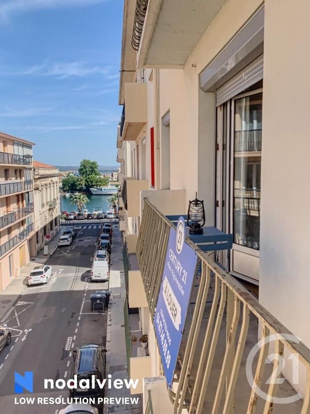 Appartement F3 à louer - 3 pièces - 51.08 m2 - SETE - 34 - LANGUEDOC-ROUSSILLON - Century 21 Alizés - Puig Immobilier