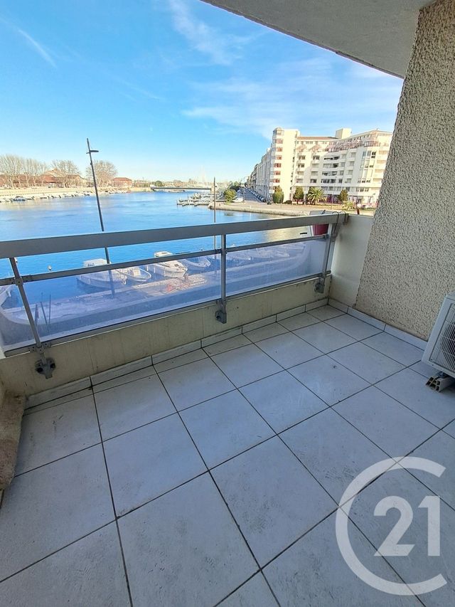 Appartement F2 à louer - 2 pièces - 46.08 m2 - SETE - 34 - LANGUEDOC-ROUSSILLON - Century 21 Alizés - Puig Immobilier