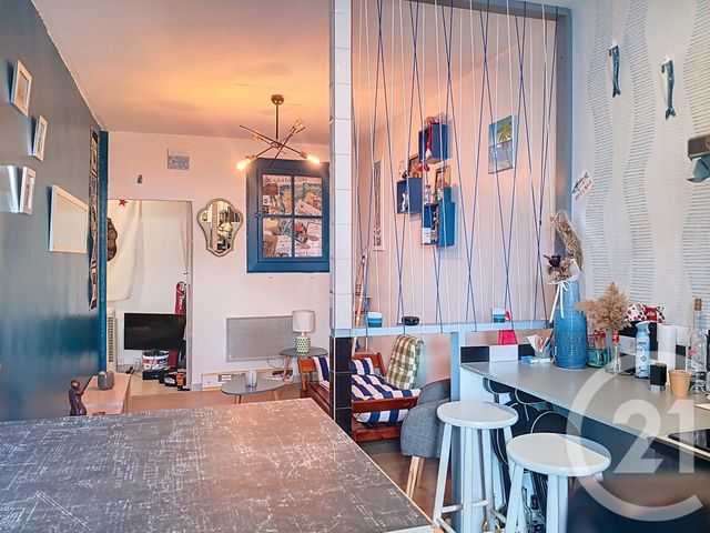 Appartement F1 bis à vendre - 2 pièces - 25.57 m2 - SETE - 34 - LANGUEDOC-ROUSSILLON - Century 21 Alizés - Puig Immobilier
