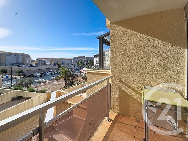 Appartement Studio Cabine à vendre - 1 pièce - 19.0 m2 - SETE - 34 - LANGUEDOC-ROUSSILLON - Century 21 Alizés - Puig Immobilier