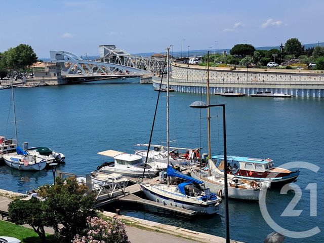 Appartement F2 bis à louer - 2 pièces - 40.46 m2 - SETE - 34 - LANGUEDOC-ROUSSILLON - Century 21 Alizés - Puig Immobilier