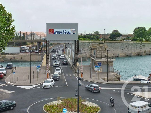 Appartement F3 à louer - 3 pièces - 63.41 m2 - SETE - 34 - LANGUEDOC-ROUSSILLON - Century 21 Alizés - Puig Immobilier