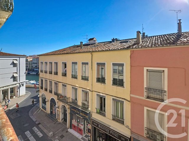 Appartement à vendre - 3 pièces - 58.19 m2 - SETE - 34 - LANGUEDOC-ROUSSILLON - Century 21 Alizés - Puig Immobilier