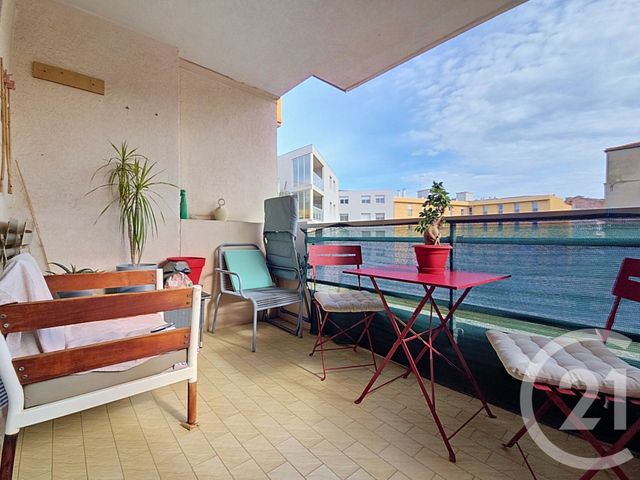 Appartement F2 à vendre - 2 pièces - 44.07 m2 - SETE - 34 - LANGUEDOC-ROUSSILLON - Century 21 Alizés - Puig Immobilier